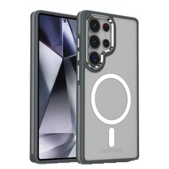 Samsung Galaxy S25 Ultra Winner Magsafe Kapak - Gri