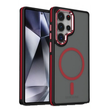 Samsung Galaxy S25 Ultra Winner Magsafe Kapak - Kırmızı