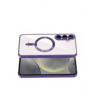 Samsung Galaxy S26 Kross Magneticsafe Kapak - Mor