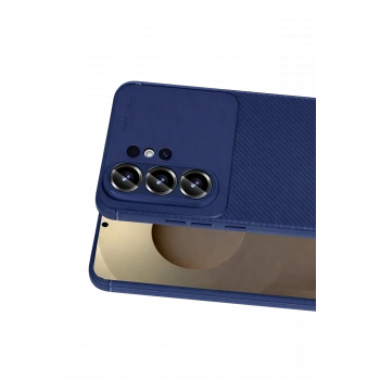Samsung Galaxy S26 Ultra Auto Focus Karbon Kapak - Lacivert