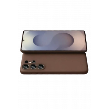 Samsung Galaxy S26 Ultra First Silikon - Kahverengi