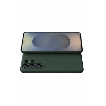 Samsung Galaxy S26 Ultra First Silikon - Koyu Yeşil