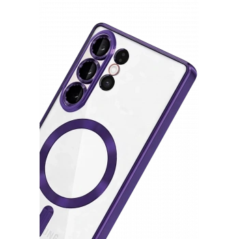 Samsung Galaxy S26 Ultra Kross Magneticsafe Kapak - Mor