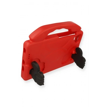 Samsung Galaxy T220 Tab A7 Lite 8.7 Kılıf Like Stantlı Tablet Silikon - Kırmızı