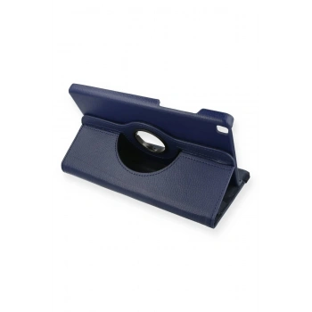 Samsung Galaxy T290 Tab A 8 Kılıf 360 Tablet Deri Kılıf - Lacivert