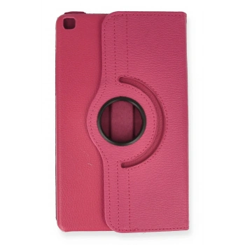 Samsung Galaxy T290 Tab A 8 Kılıf 360 Tablet Deri Kılıf - Pembe