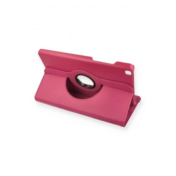 Samsung Galaxy T290 Tab A 8 Kılıf 360 Tablet Deri Kılıf - Pembe