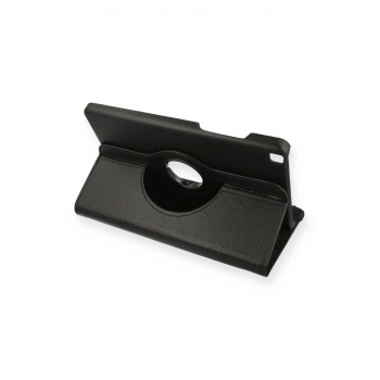 Samsung Galaxy T290 Tab A 8 Kılıf 360 Tablet Deri Kılıf - Siyah