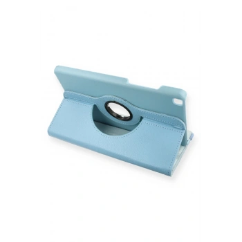 Samsung Galaxy T290 Tab A 8 Kılıf 360 Tablet Deri Kılıf - Turkuaz