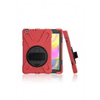 Samsung Galaxy T290 Tab A 8 Kılıf Amazing Tablet Kapak - Kırmızı