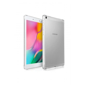 Samsung Galaxy T290 Tab A 8 Kılıf Anti Şeffaf Tablet Silikon - Şeffaf