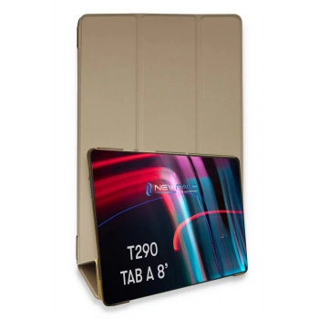 Samsung Galaxy T290 Tab A 8 Kılıf Tablet Smart Kılıf - Gold