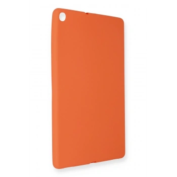 Samsung Galaxy T510 Tab A 10.1 Kılıf Evo Tablet Silikon - Turuncu