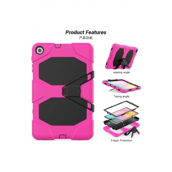 Samsung Galaxy T510 Tab A 10.1 Kılıf Griffin Tablet Kapak - Pembe