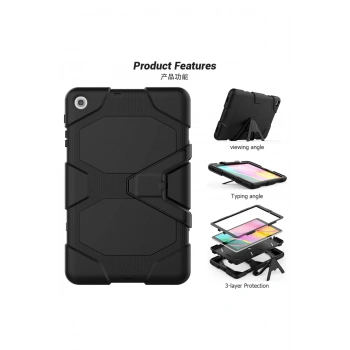 Samsung Galaxy T510 Tab A 10.1 Kılıf Griffin Tablet Kapak - Siyah