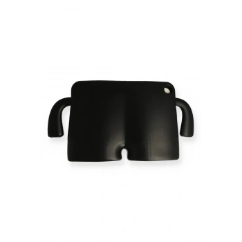 Samsung Galaxy T510 Tab A 10.1 Kılıf Karakter Tablet Silikon - Siyah