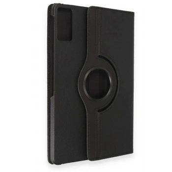 Samsung Galaxy T550 Tab A 9.7 Kılıf 360 Tablet Deri Kılıf - Siyah