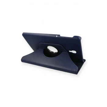 Samsung Galaxy T590 Tab A 10.5 Kılıf 360 Tablet Deri Kılıf - Lacivert