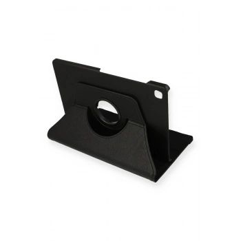 Samsung Galaxy T720 Tab S5e 10.5 Kılıf 360 Tablet Deri Kılıf - Siyah