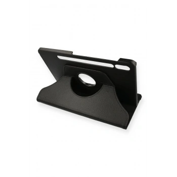 Samsung Galaxy T860 Tab S6 10.5 Kılıf 360 Tablet Deri Kılıf - Siyah