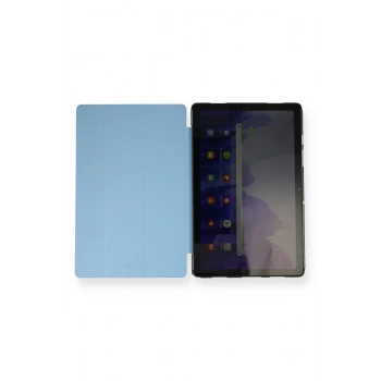 Samsung Galaxy T970 Tab S7 Plus 12.4 Kılıf Tablet Smart Kılıf - Mavi