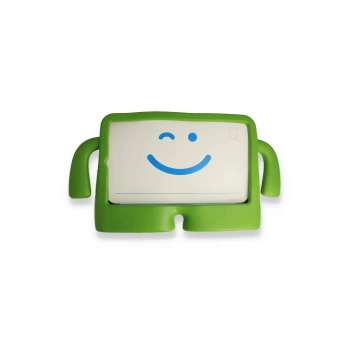 Samsung Galaxy Tab A7 10.4 Kılıf Karakter Tablet Silikon - Yeşil