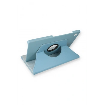 Samsung Galaxy Tab A9 Plus Kılıf 360 Tablet Deri Kılıf - Turkuaz