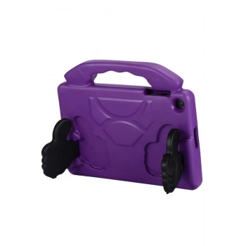 Samsung Galaxy Tab A9 Plus Kılıf Like Stantlı Tablet Silikon - Mor