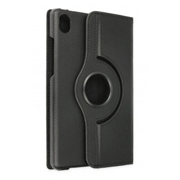 Samsung Galaxy X510 Tab S9 FE 11 Kılıf 360 Tablet Deri Kılıf - Siyah
