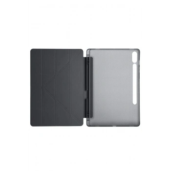 Samsung Galaxy X510 Tab S9 FE 11 Kılıf Kalemlikli Mars Tablet Kılıfı - Siyah