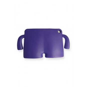 Samsung Galaxy X610 Tab S9 FE Plus 12.4 Karakter Tablet Silikon - Mor