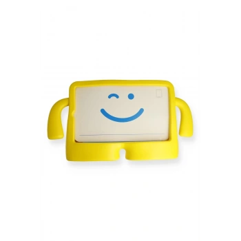 Samsung Galaxy X610 Tab S9 FE Plus 12.4 Karakter Tablet Silikon - Sarı