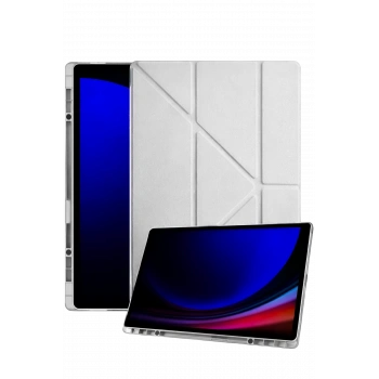 Samsung Galaxy X730 Tab S11 Kalemlikli Mars Tablet Kılıfı - Gri