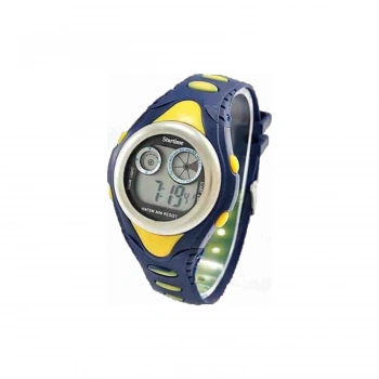 Sarı Lacivert Fenerbahçe Taraftar Dijital Çocuk Saati