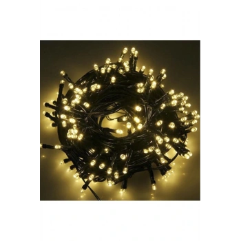 Sarı Renkli Led Işık Pilli 4 Metre