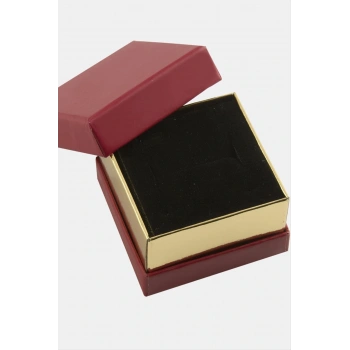 Sarı Şeritli Yüzük Kutusu