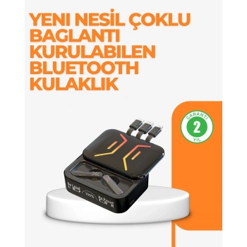 Şarj Kutulu Bluetooth Kulaklık – 2 Saatte Tam Şarj
