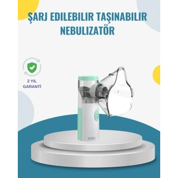 Şarjlı Taşınabilir Ultrasonik Nebulizatör Ultra Sessiz