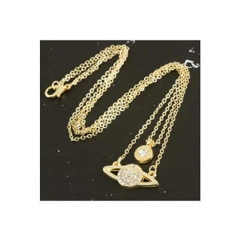 Satürn Yeni Sezon İkili Kolye