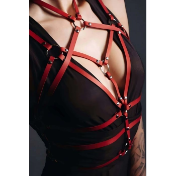 Seksi Giyim Fantazi Deri Harness - Brf430