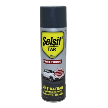 SELSİL TAR ZİFT - KATRAN TEMİZLEME SPREY 500ML KİR - YAĞ (4887)