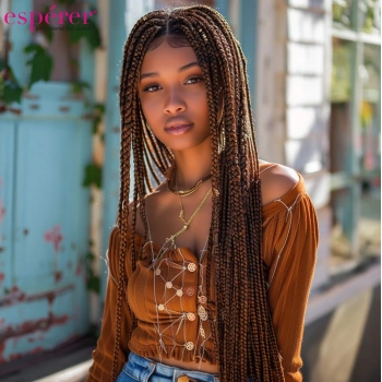 Sentetik Örgülük Saç Esperer 100 Gr. - Koyu Kahve