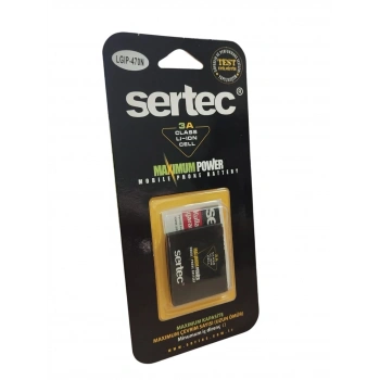 SERTEC - LG GD580 / LGIP-470N Uyumlu Batarya