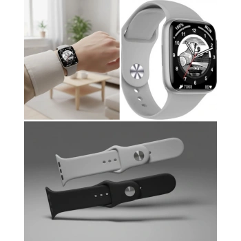 Sesli Görüşme Özellikli Akıllı Saat Sağlık Ve Aktivite Takibi