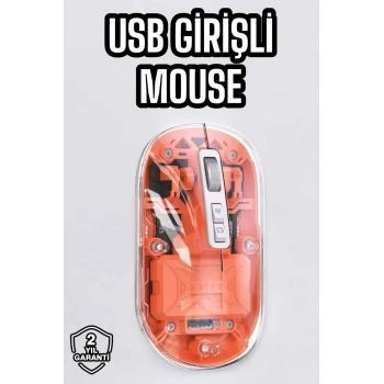 Sessiz Kablosuz Usb Girişli Mouse Fare Yüksek Performanslı