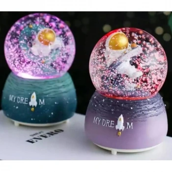 Sevimli Astronot Kar Küresi - Hediyelik Eşya