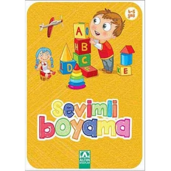 Sevimli Boyama - Sarı