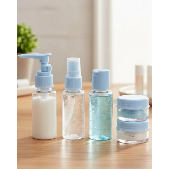 Seyahat İçin 5’li Şeffaf Dolum Şişesi Seti 30 ml