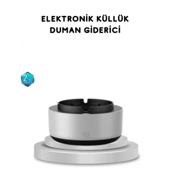 Sigara Dumanı Ve Koku Giderici Hava Temizleyici Küllük – 2 Katmanlı Filtreli