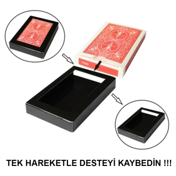 Sihirli Kaybolan Deste Oyun Kağıdı İlizyon Oyunu Kaybolan Kart (4887)
